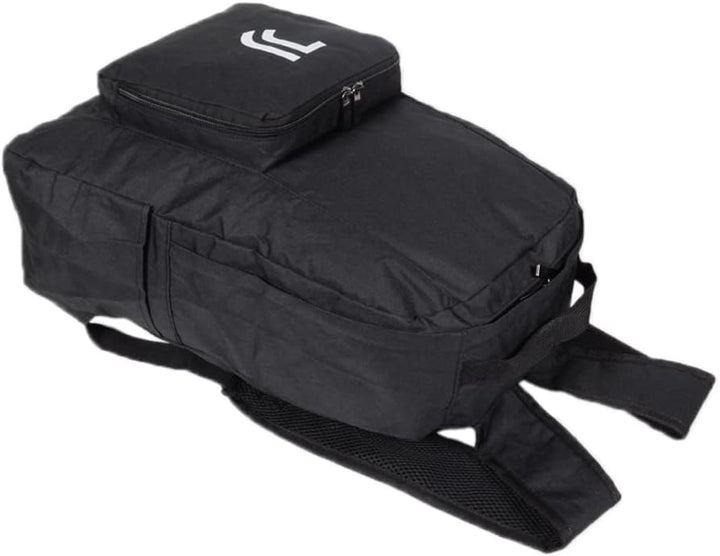 Offizielles Produkt von JUVENTUS, Schwarz, Klappbarer Rucksack für den Einsatz im Koffer und bei Bed
