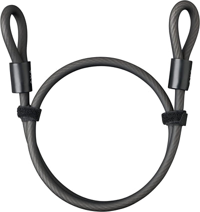 AXA Newton Bügelschloss, U-LOCK Newton 100 cm + Cable, Schwarz, 150 mm x 8 mm, Schwarz , ALA013