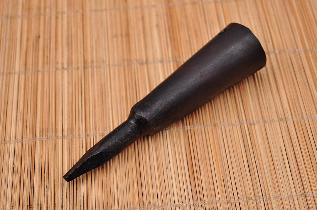 Bergstockspitze Handverarbeitet Carbon Stahl 1095 4297, Schwarz