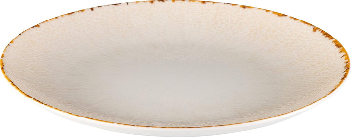 Hazel & Bos Juntos Teller-Set 6x, Porzellan, mit muster, 27cm, Artesanal, Grosse Runde Hauptspeisent