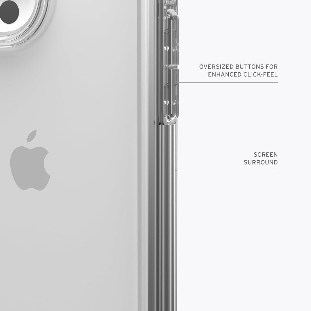 URBAN ARMOR GEAR Plyo Hülle kompatibel mit Apple iPhone 15 Pro Max [Wireless Charging kompatibles Co