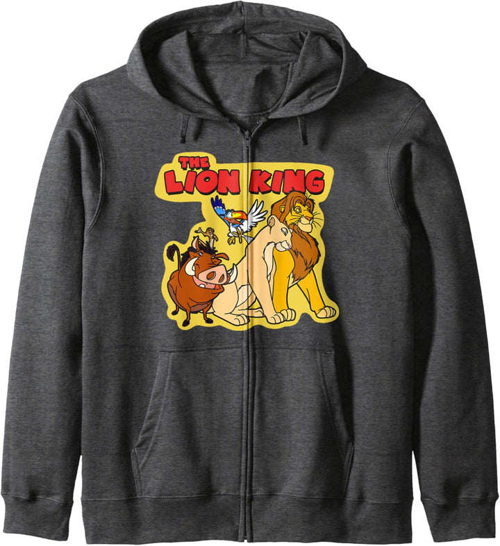 Disney The Lion King Group Shot Outlined Kapuzenjacke