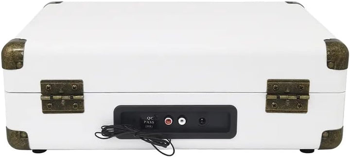 PRIXTON - VC400 Vintage-Vinyl-Plattenspieler | Vinyl-Player & Konverter über Bluetooth & USB | 2 ein