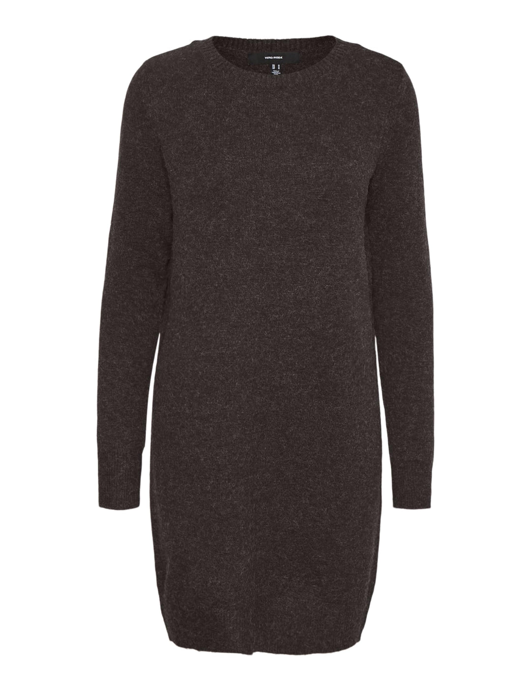 VERO MODA Damen Kleid 10215523 XS Chocolate Torte/Detail:w. Black Melange, XS Chocolate Torte/Detail