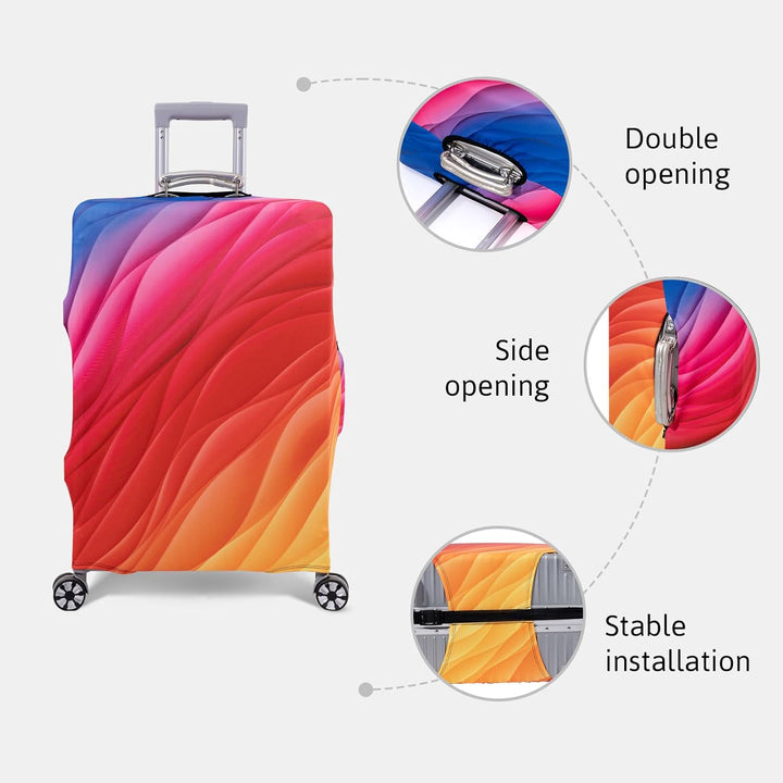 OrgaWise Kofferhülle Luggage Cover Gepäck Cover Gepäckabdeckung for Travel Luggage Schutzhülle Koffe