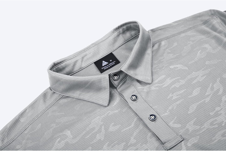 geeksport Herren Poloshirt Kurzarm Tennis Regular Fit Shirt Sport Schnelltrocknend Atmungsaktiv Polo