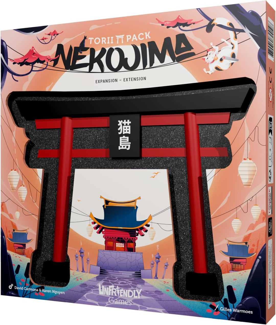 Blackrock Games NEKOJIMA Torii Pack – Erweiterung für Nekojima – erfordert das Basisspiel – Geschick