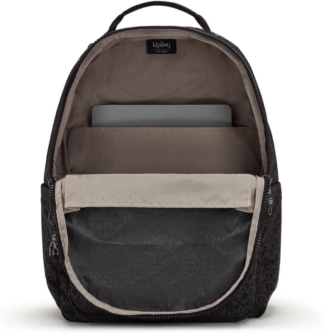 Kipling Damen Seoul Large backpack (1er Pack) Einheitsgrösse Signature Emb, Einheitsgrösse Signature