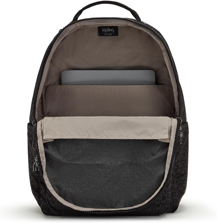 Kipling Damen Seoul Large backpack (1er Pack) Einheitsgrösse Signature Emb, Einheitsgrösse Signature