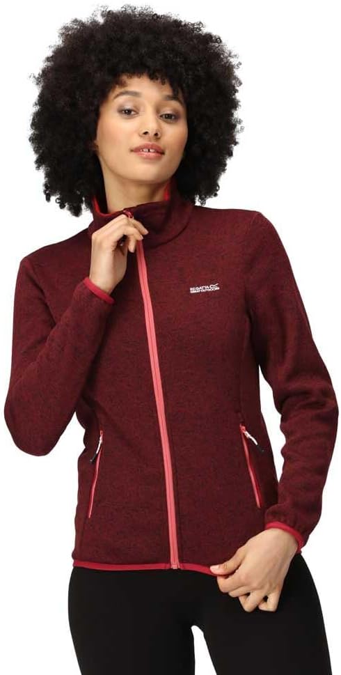 Regatta Damen Women's Newhill Full Zip Fleece Jacket Fleecejacke 36 Burgnd (RmRd), 36 Burgnd (RmRd)