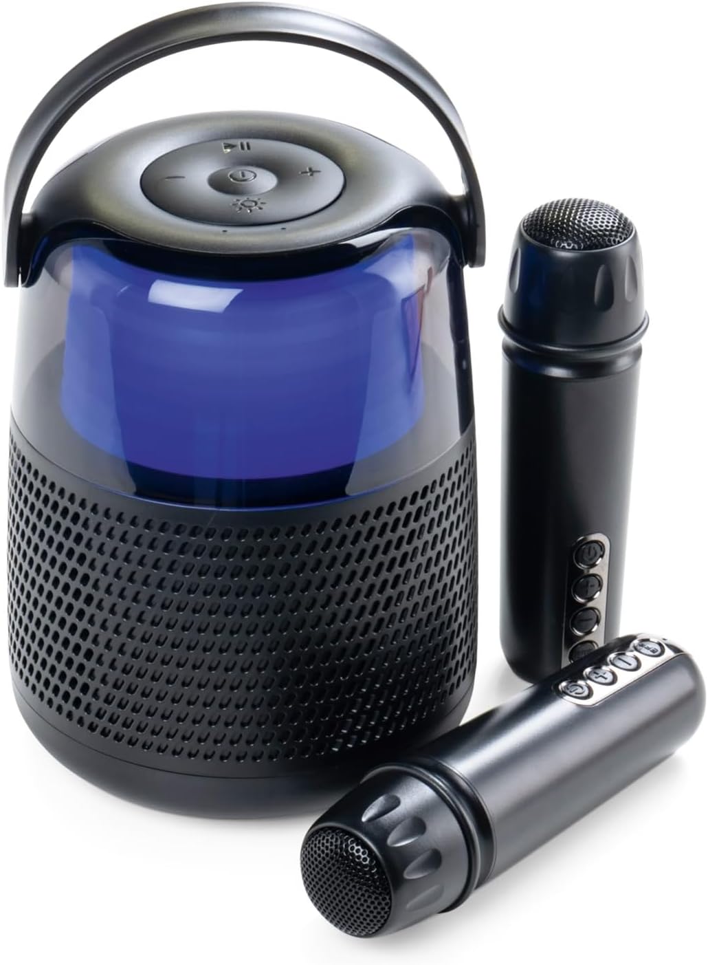 Maginon KKS-2M Karaoke Maschine mit 2 Mikrofonen Kinder Bluetooth Karaoke-Anlage Wireless Lautsprech