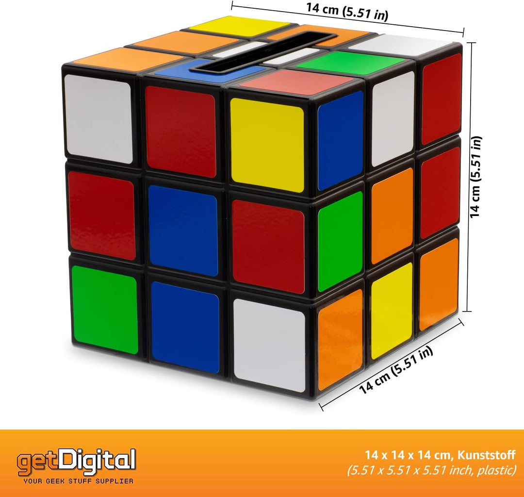 getDigital Zauberwürfel Taschentuchbox - Magic Cube Taschentuch-Spender, Ausgefallene Deko-Box - Kun