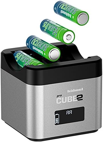 Hähnel ProCube 2 Doppel-Ladegerät für Canon LP-E6, LP-E6n, LP-E6NH / LP-E8 / LP-E17, für Canon