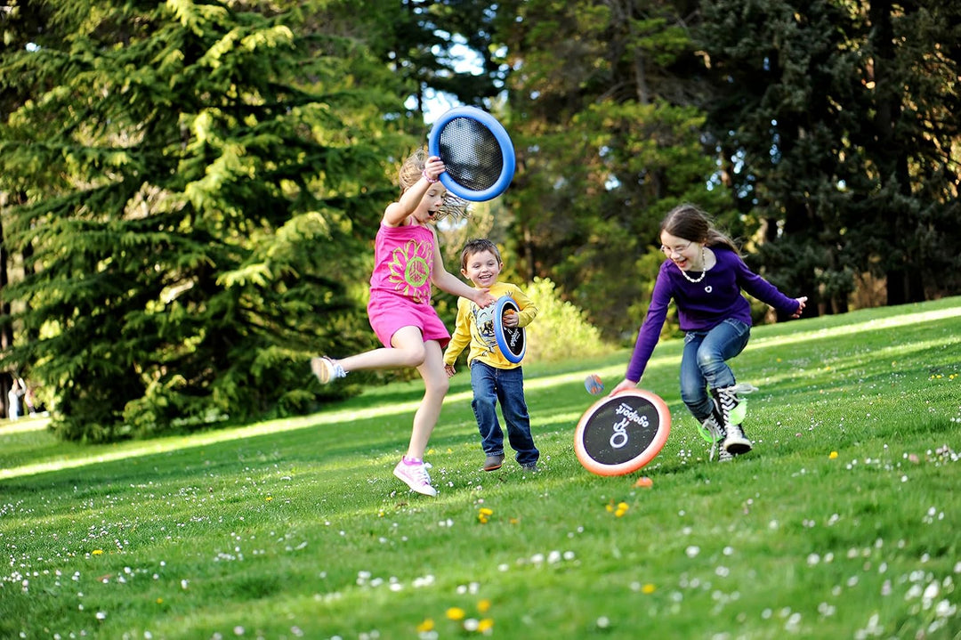 Schildkröt Funsports Softdisc Ogo Sport Set Standardgrösse & Neopren Peteca, Handfederball mit weich