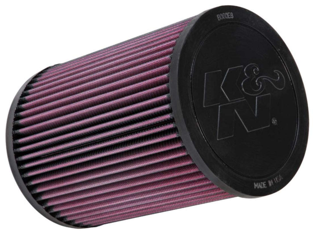 K&N E-2986 Waschbarer und wiederverwendbarer KFZ Tauschluftfilter Rot