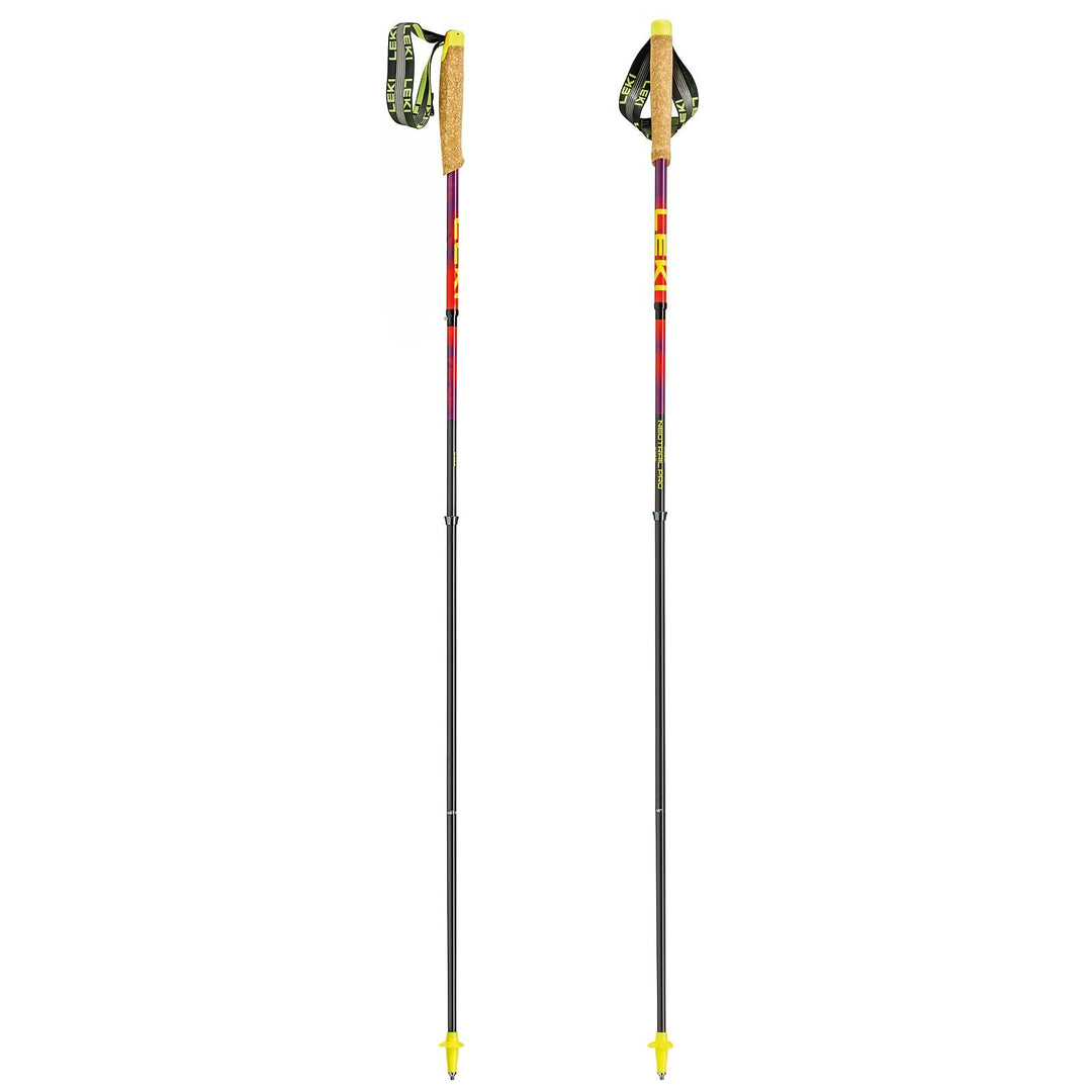 LEKI Neotrail Pro FX.One SL Trailrunning Stöcke Damen und Herren | Carbon & faltbar | Fixlänge | Ult