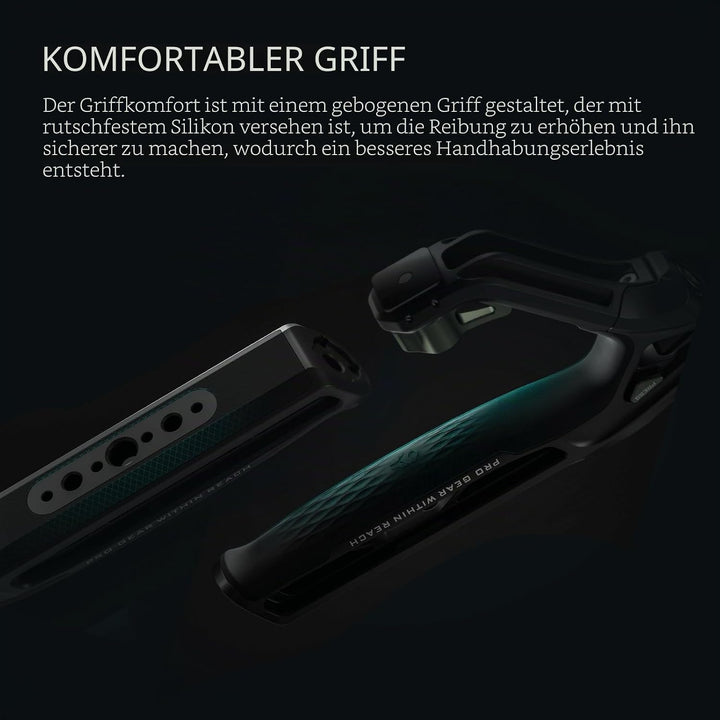 Tilta Xeno Top Griff mit NATO-Halterung - Schwarz TA-XTH3-B NATO - Black, NATO - Black