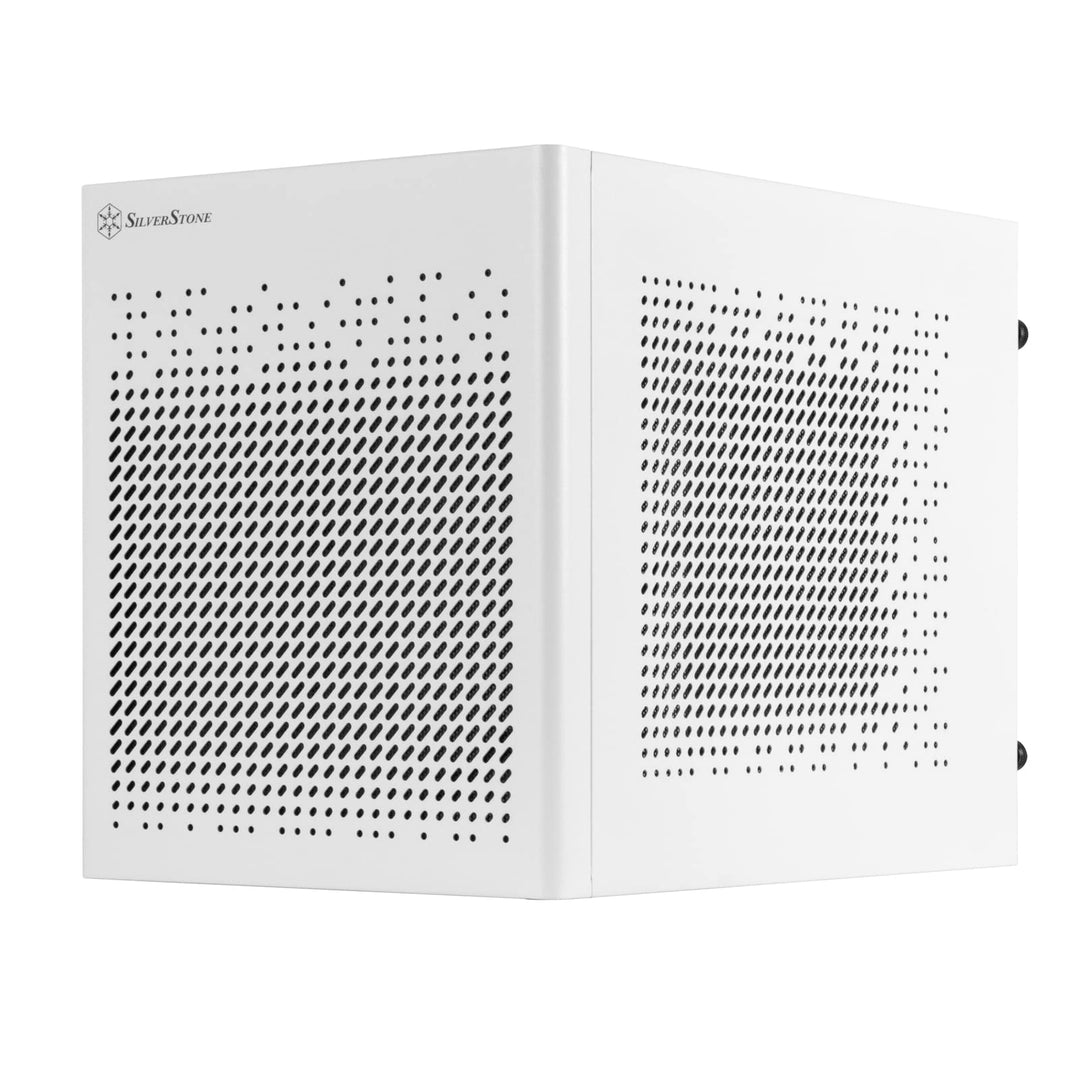 SilverStone Technology SUGO 16, weiss, Mini-ITX-Cube-Gehäuse ganz aus Stahl, SST-SG16W (weiss)