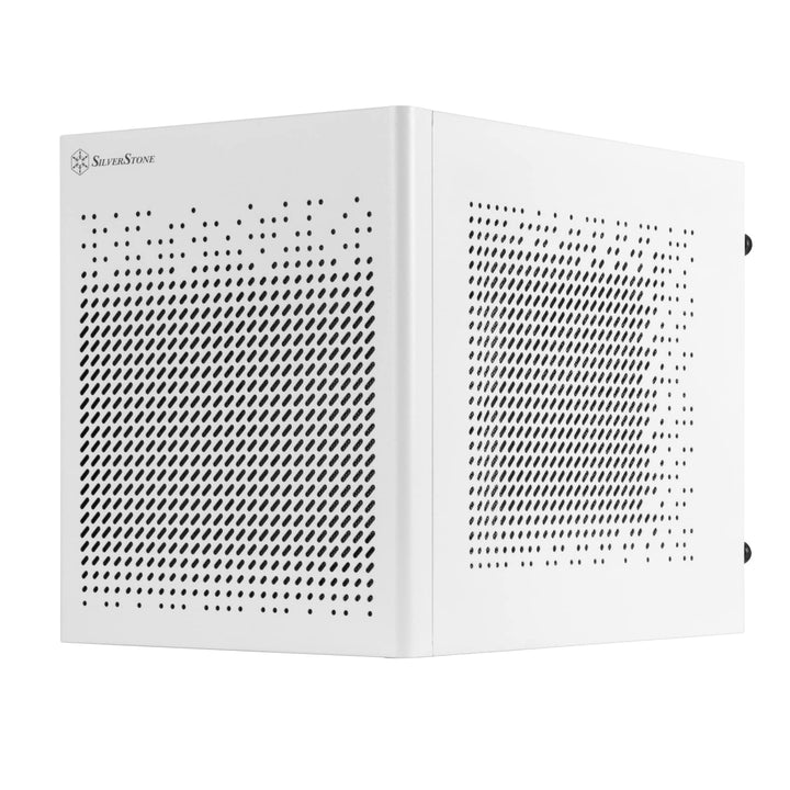 SilverStone Technology SUGO 16, weiss, Mini-ITX-Cube-Gehäuse ganz aus Stahl, SST-SG16W (weiss)