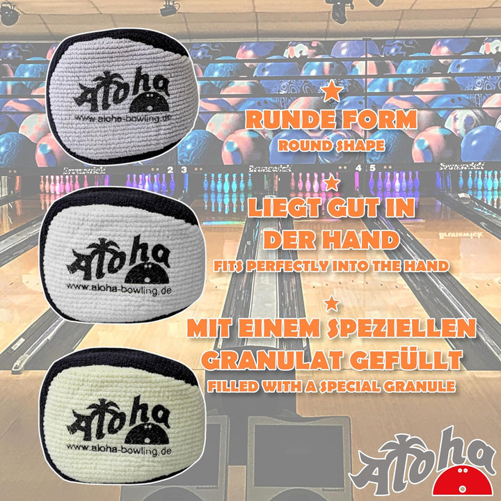 EMAX | Aloha - Grip Bag | Bowling Grip Sack | Mikrofaser Grip Ball | Rosin Bag absorbiert Feuchtigke