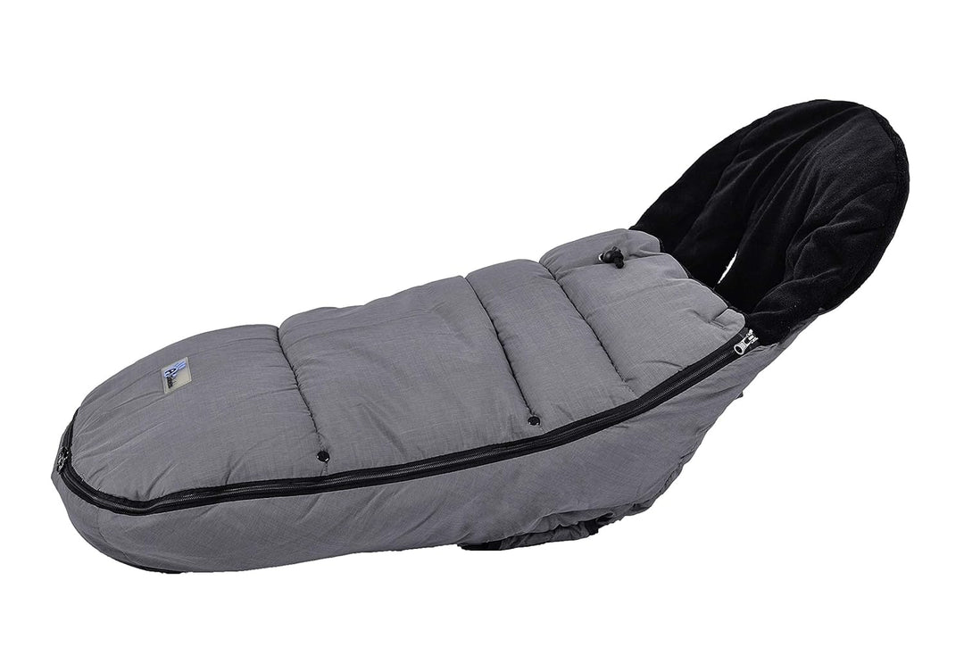 Altabebe AL2280P-01 Winterfusssack Travel geeignet für Bugaboo und Joolz, dunkelgrau/schwarz, dunkel