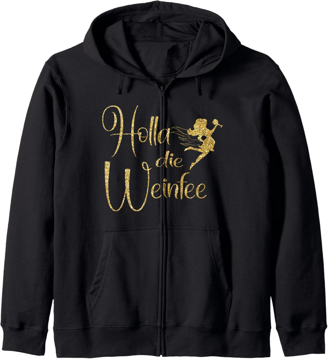 Vino - Holla die Weinfee - Junggesellenabschied Wein Kapuzenjacke