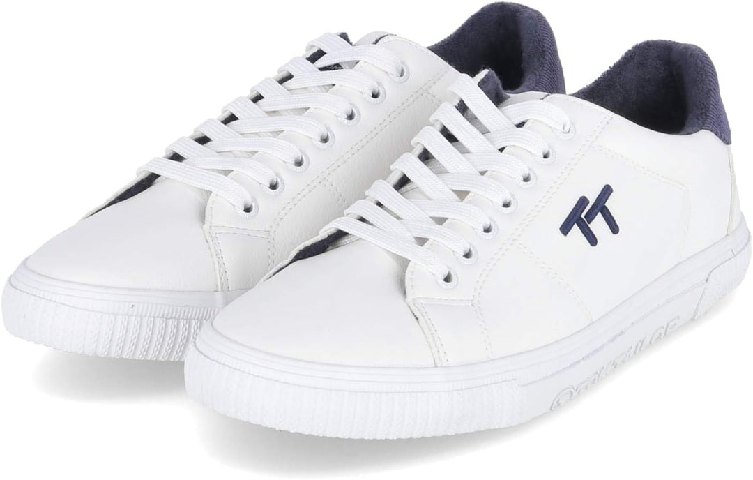 TOM TAILOR Herren 7480040005Sneaker 41 EU Weiss, 41 EU Weiß