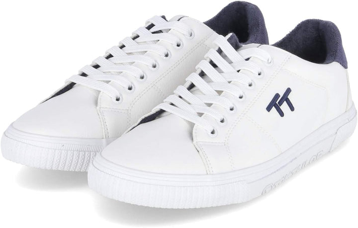 TOM TAILOR Herren 7480040005Sneaker 41 EU Weiss, 41 EU Weiß