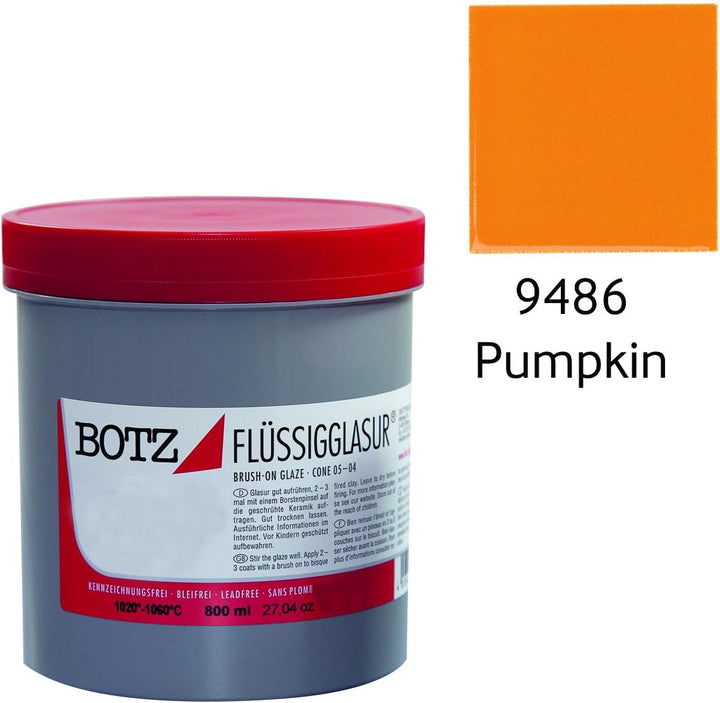 Botz Glasur Kürbisorange 800 ml 94868
