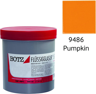 Botz Glasur Kürbisorange 800 ml 94868