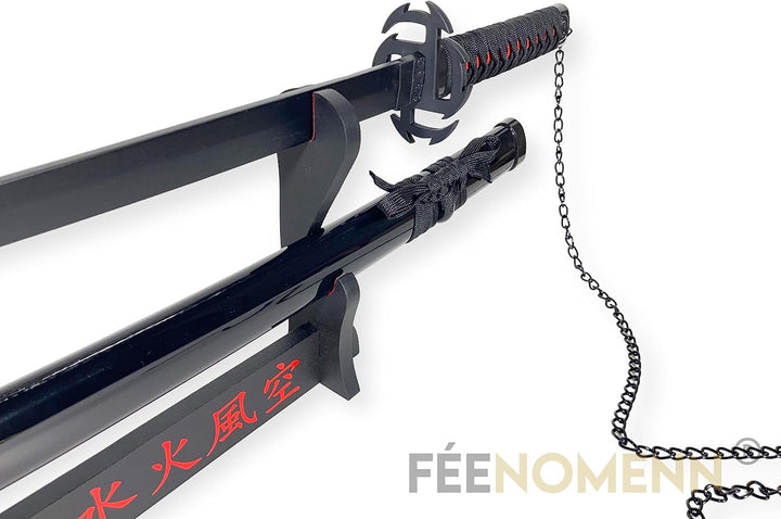 FEENOMENN Bleach - Ichigo Nachbildung Katana Holzklinge - Bankai Evolution