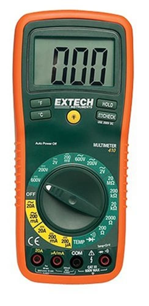 Extech Professionelles 8-Funktionen-Multimeter, 1 Stück, EX410