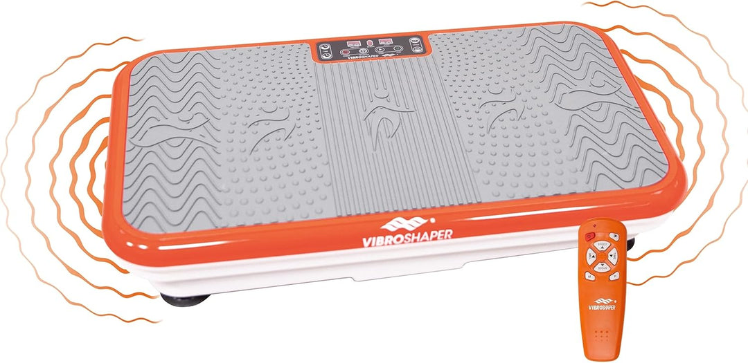 Vibro Shaper – Fitness Vibrationsplatte unterstützt bei Muskelaufbau und Fettverbrennung – Vibration