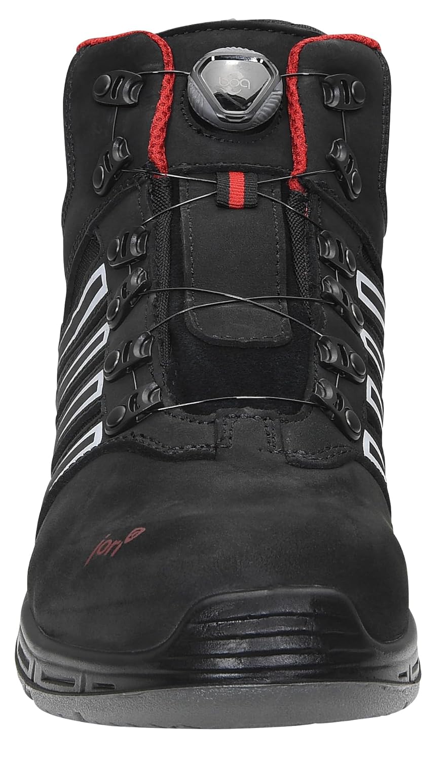 JORI Sicherheitsschuhe JO TWIST BOA Mid S1P, Herren, Sneaker, sportlich, Schwarz, Kunststoffkappe -