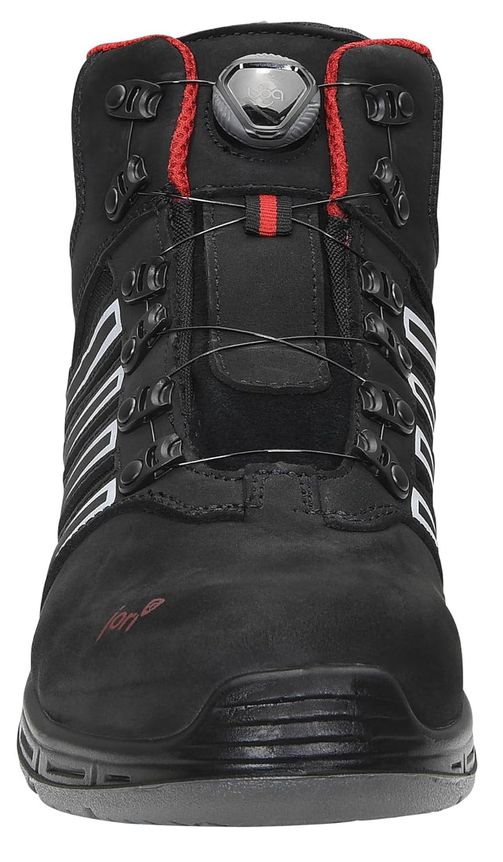 JORI Sicherheitsschuhe JO TWIST BOA Mid S1P, Herren, Sneaker, sportlich, Schwarz, Kunststoffkappe -