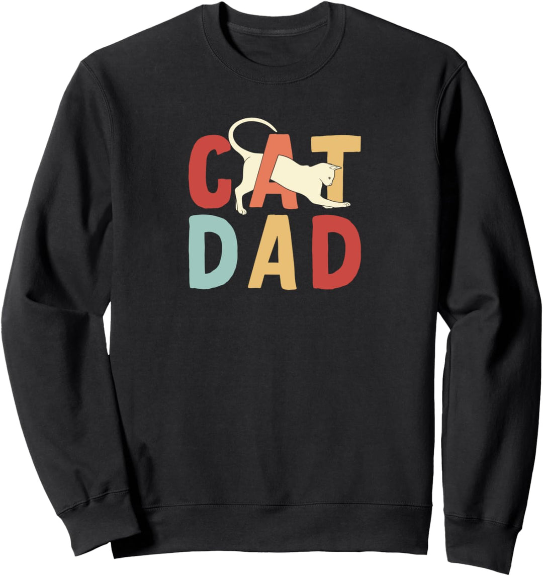 Cat Dad Katzenpapa Sweatshirt