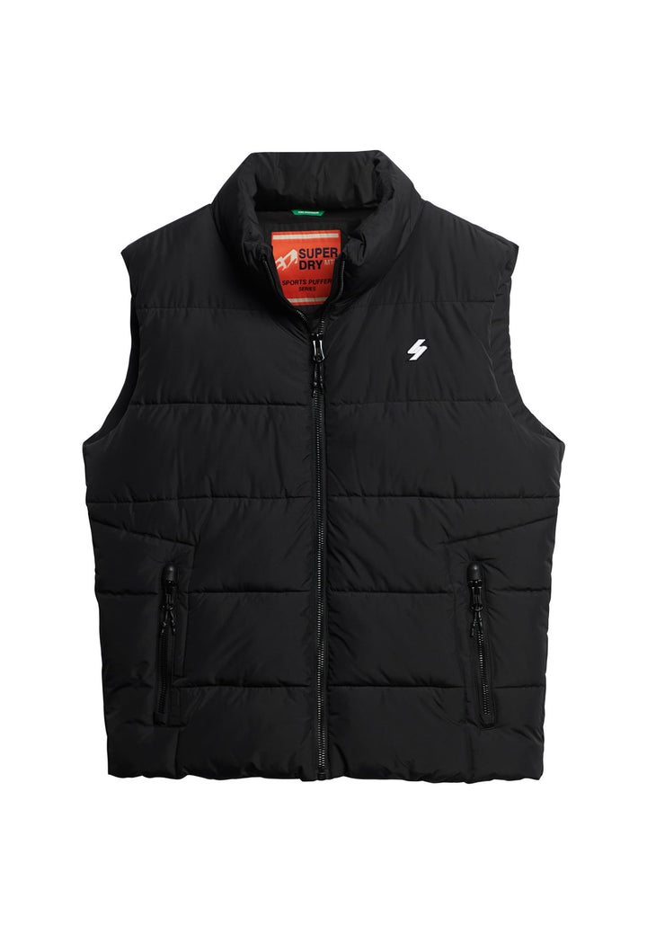 Superdry Bodywarmer Herren XL Schwarz, XL Schwarz