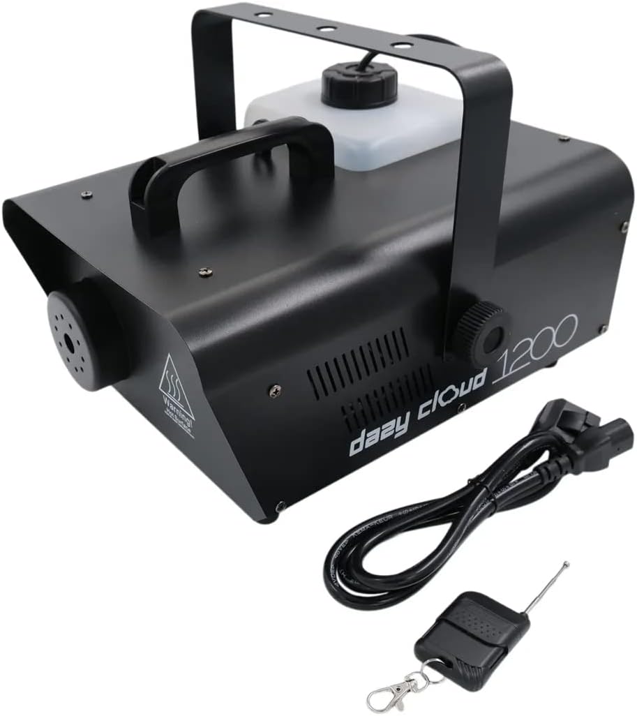 Redshow DC1200 – Dazy Cloud 1200 Nebelmaschine, kabellose Fernbedienung, DMX steuerbar