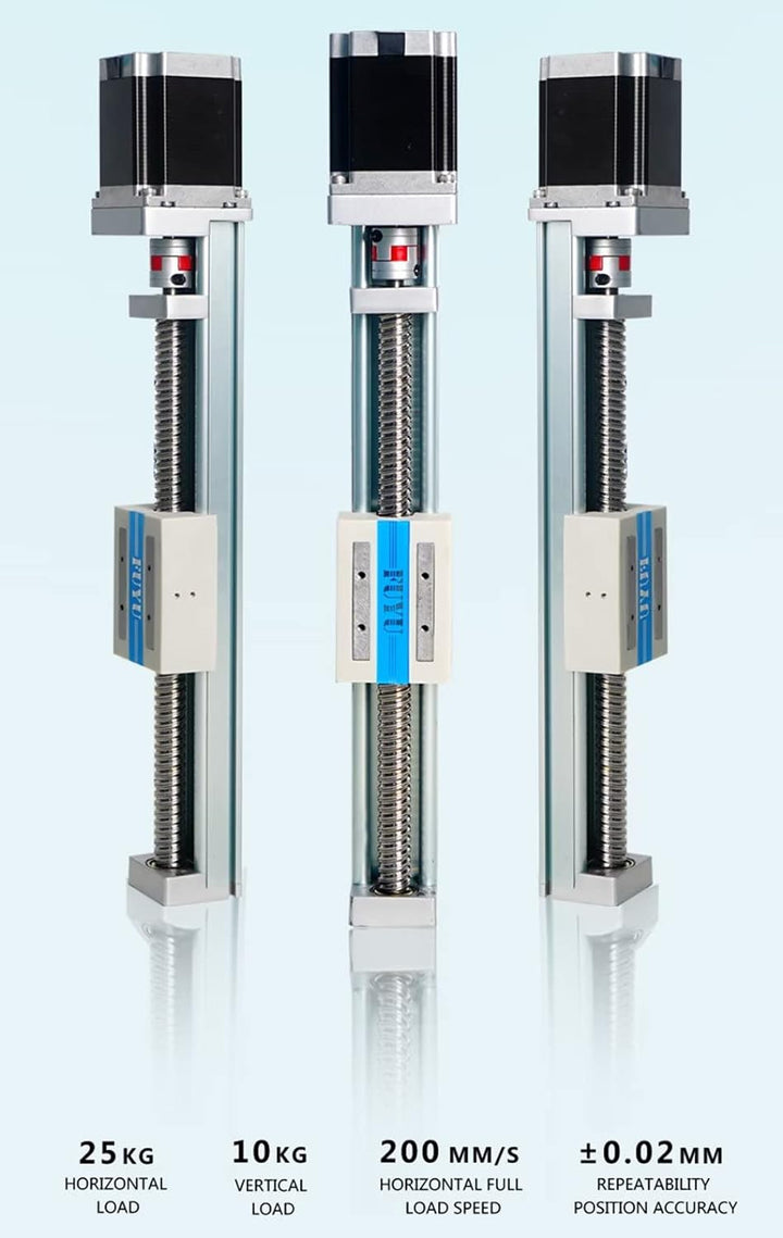 FUYU FSK40J Linearführung Linearmodul Kugelumlaufspindel motorisiert für CNC-Lineartisch mit Nema 23