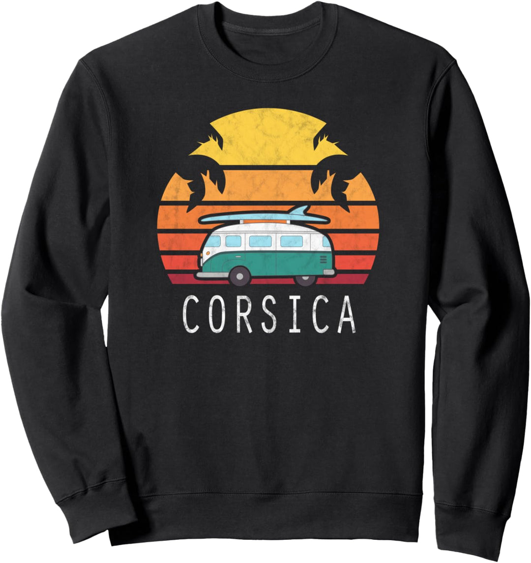 Korsika Frankreich Souvenir Reise Urlaub Reise Tee Geschenk Sweatshirt