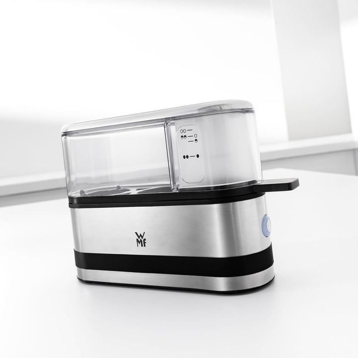 WMF Küchenminis 2-Eier-Kocher, Eierkocher für 1-2 Eier, mit Eipick, BPA-freies Tritan, 250 W, cromar