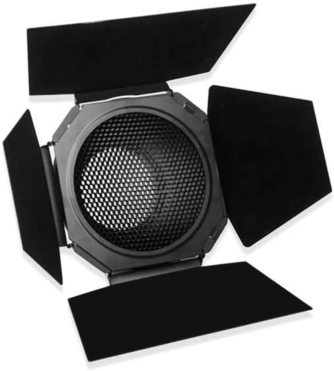 Aputure Barndoor, standardmässiger Bowens Mount Barndoor für Aputure LS COB 120T/120D/120D II/300D L