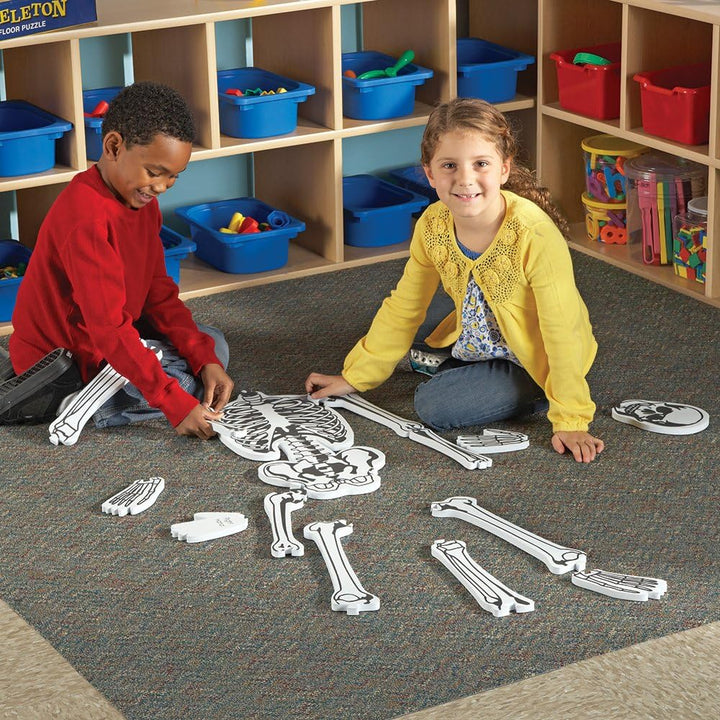 Learning Resources Bodenpuzzle Skelett aus Schaumstoff, Skelett
