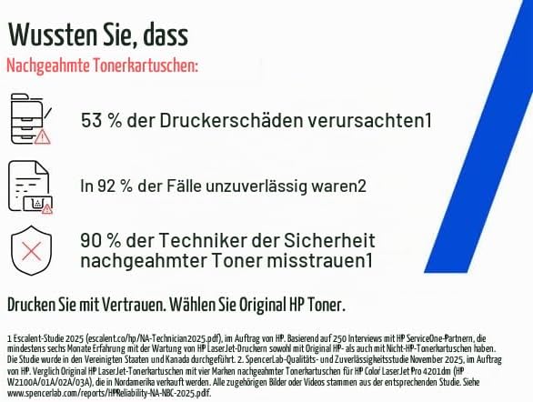 HP 201A (CF403A) Magenta Original Toner für HP Color Laserjet Pro M252, M274n, M277, Rot Rot Standar
