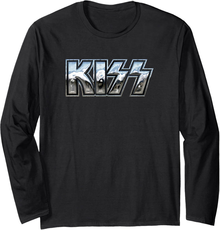 KISS - Schwermetall-Logo Langarmshirt