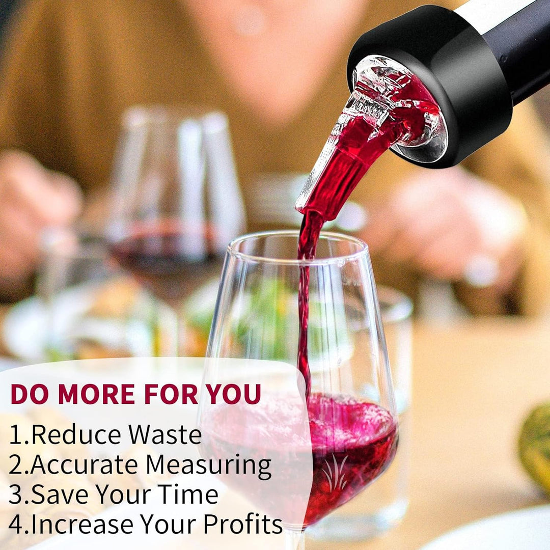 Flaschenausgiesser 12 Stück Dosierer 3cl Auto-Pour Ausgiesser Schnapsspender Flaschendosierer Ausgus