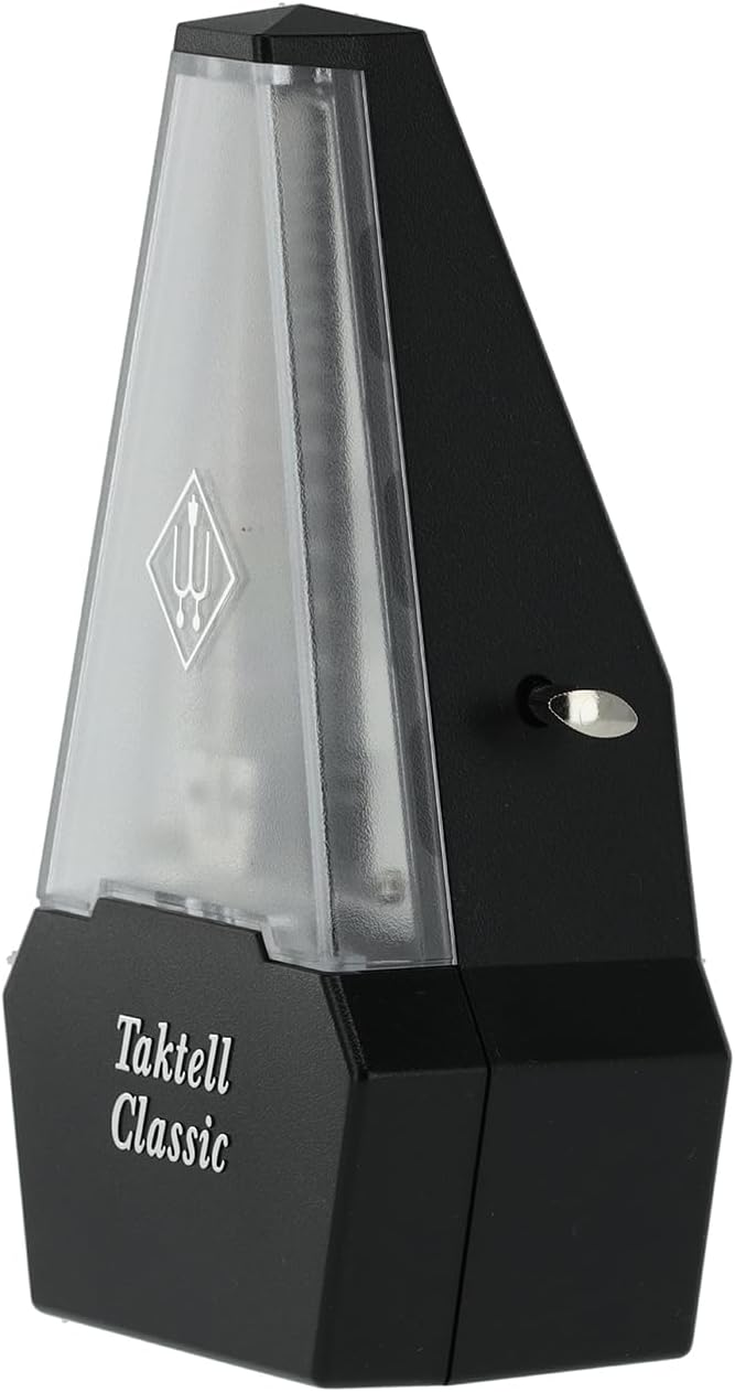 Wittner Metronom 829161 Kunststoffgehäuse ohne Glocke Taktell Classic silberfarben, silberfarben