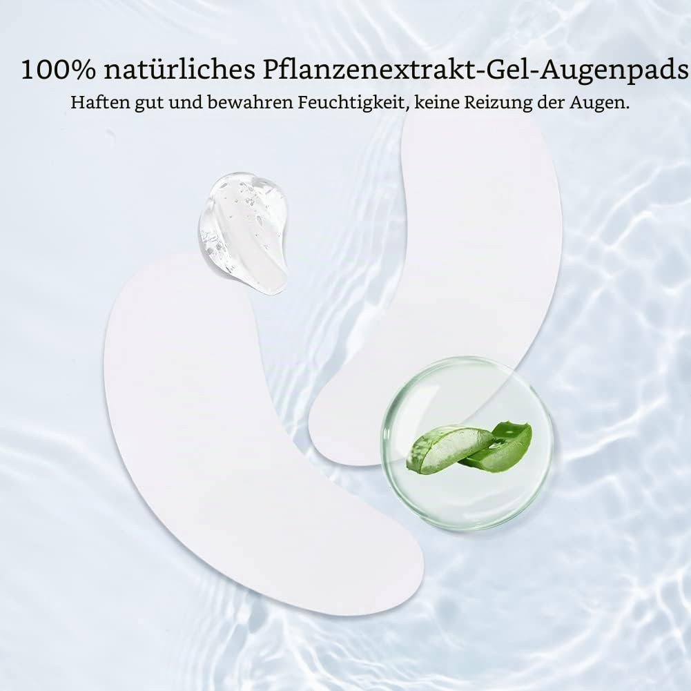 100 Paare Augenpads Wimpernpads für Wimpernverlängerung Wimpernlifting Wimpern Färben Wimpern Augen