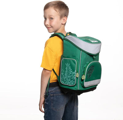 MUWO Kinder Schulranzen Set 5tlg. ergonomischer leichter Schulrucksack mit Sporttasche, Turnbeutel,