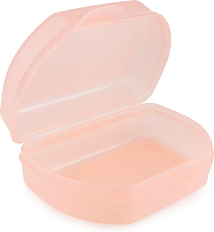 Tupperware To Go Snacky Brotbox Kindergarten Pausenbrot Sandwich Dose Sandwichbox Brotdose lachs, La